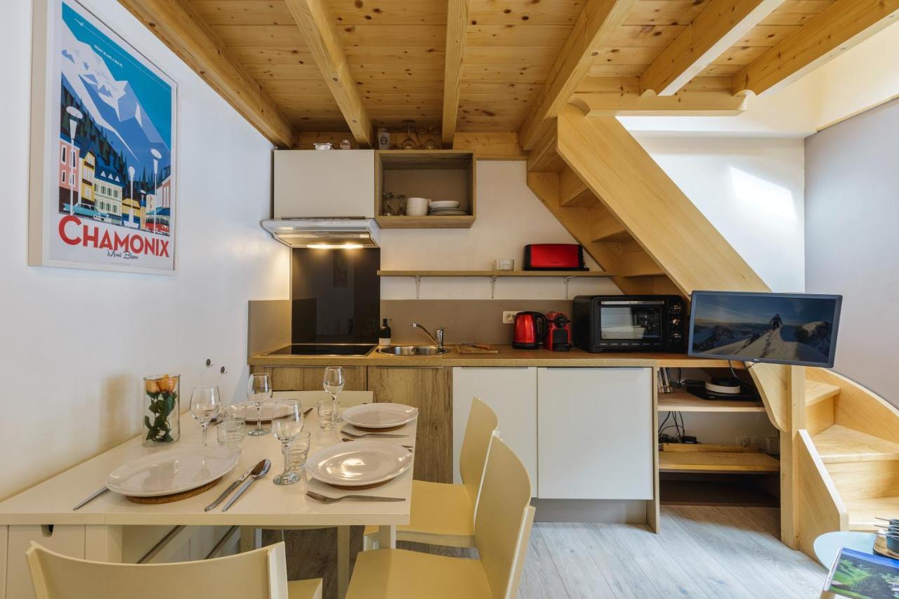 Central Duplex Apartment - Blanc Neige - Happy Rentals Chamonix Eksteriør billede