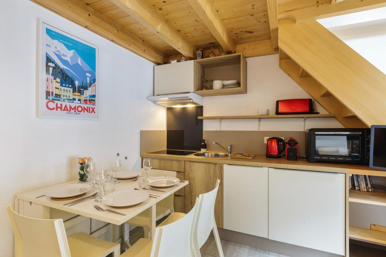 Central Duplex Apartment - Blanc Neige - Happy Rentals Chamonix Eksteriør billede