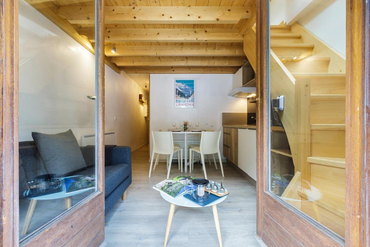 Central Duplex Apartment - Blanc Neige - Happy Rentals Chamonix Eksteriør billede